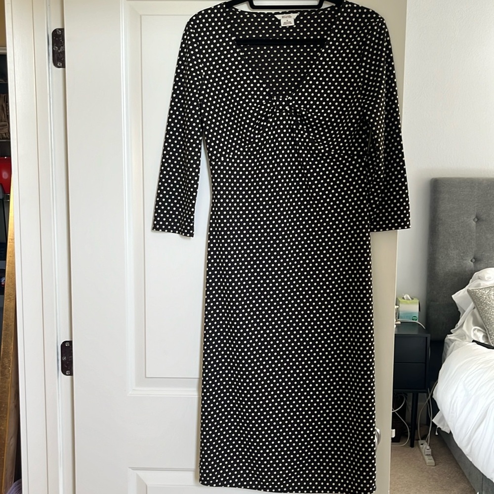 Michael Michael Kors mini pokka dot 3/4 sleeve dress